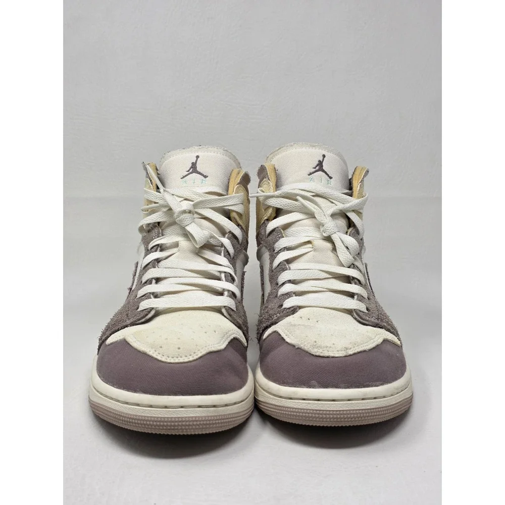 Air Jordan 1 Mid SE Craft Inside Out Taupe Haze DM9652 102 Men Sz 10 Brown White